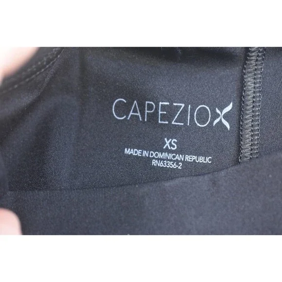 Capezio Shorts Womens XS Black Boycut Low Rise TB113 Dancewear Stretch Athletic - Picture 6 of 12